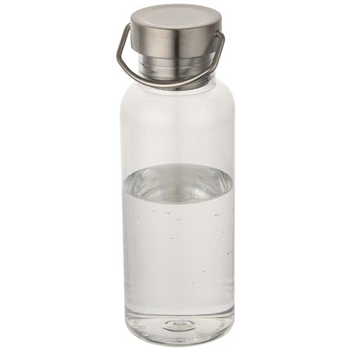10095801f Thor - bidon na wodę wykonany z recyklingowanego tworzywa RPET certyfikowanego standardem RCS, pojemność 600 ml