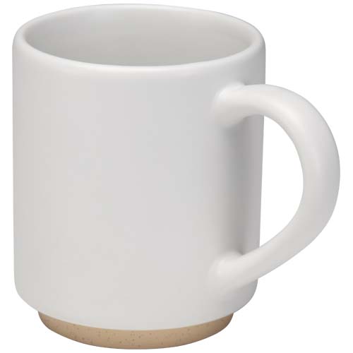 10096001f Camilla - kubek ceramiczny o pojemności 180 ml, z matowym wykończeniem. Można go wkładać jeden w drugi.