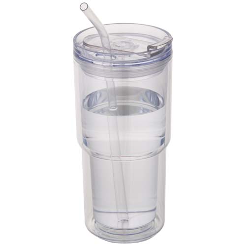10096701f Kubek plastikowy Archer o pojemności 480 ml z podwójnymi ściankami