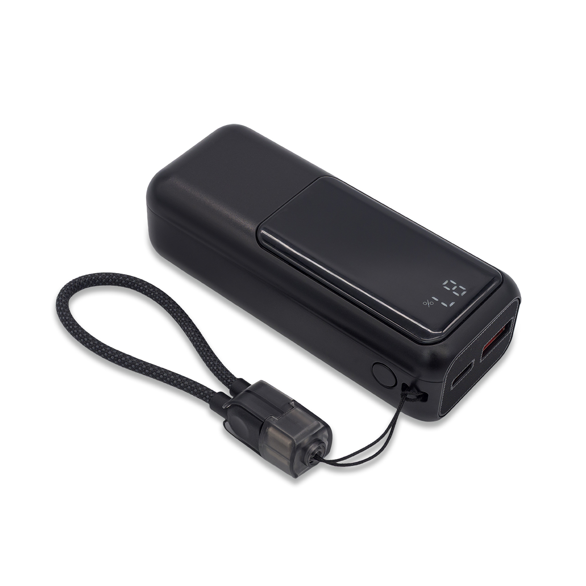 43896p-02 Power bank 10000 mAh 22,5W Flexipower, czarny