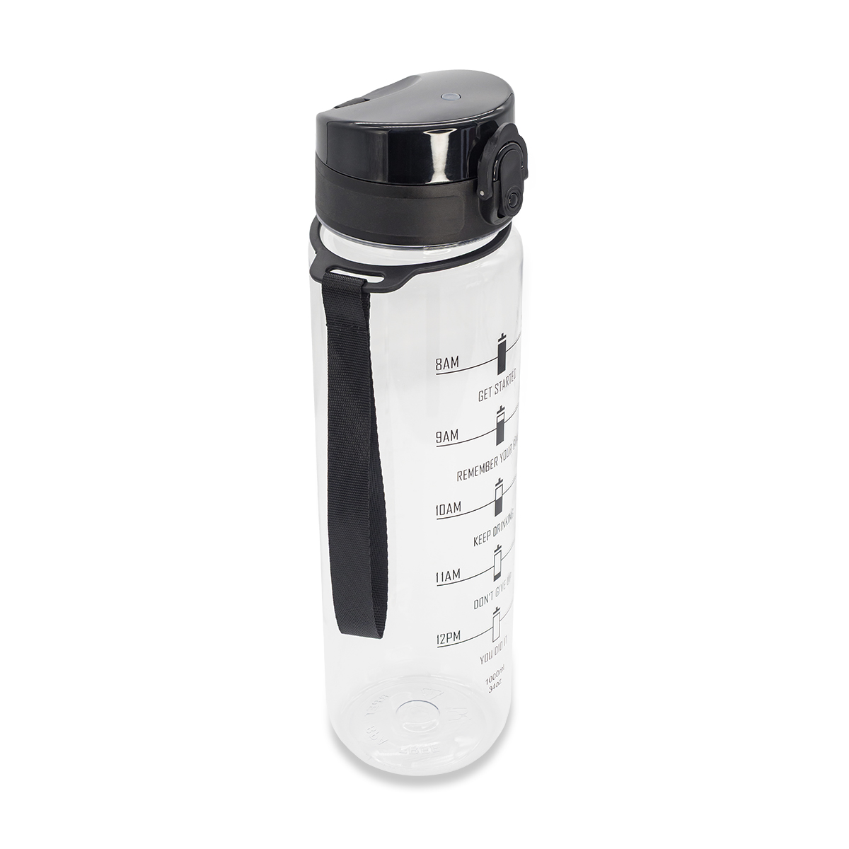 80770p-00 Bidon Motiva RPET 1000 ml, transparentny