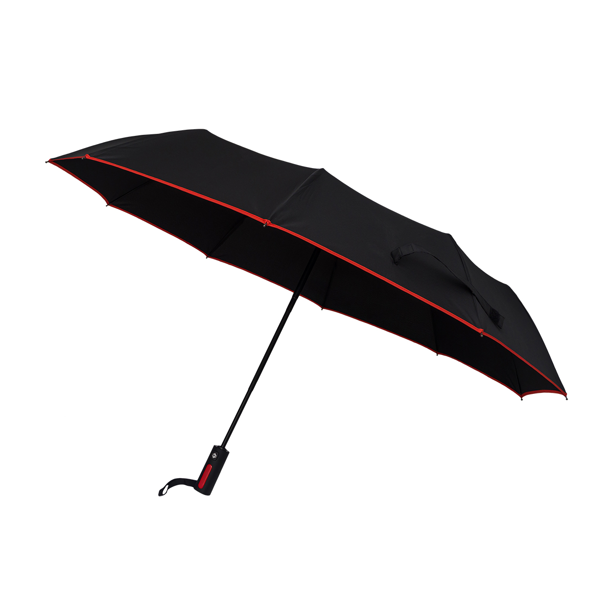 79570p-08 Parasol składany Clarimo, czerwony