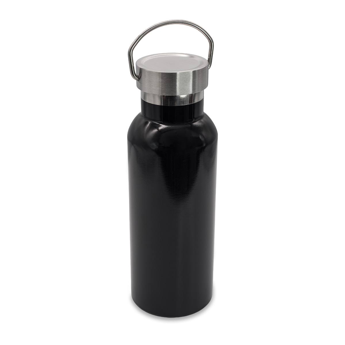 80700p-02 Butelka termiczna Timra 500 ml, czarny