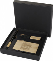 10633706f Zestaw upominkowy długopis z certyfikatem RCS, brelok z otwieraczem oraz etui na kartę RFID