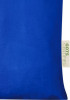 12049153f Torba na zakupy z bawełny organicznej o gramaturze 100 g/m², błękit królewski