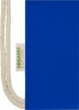12049053f Plecak ściągany sznurkiem z bawełny organicznej o gramaturze 100 g/m², błękit królewski