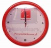 501-zegar Zegar ścienny z indywidualna tarczą w kolorowej obudowie