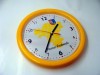 501-zegar Zegar ścienny z indywidualna tarczą w kolorowej obudowie